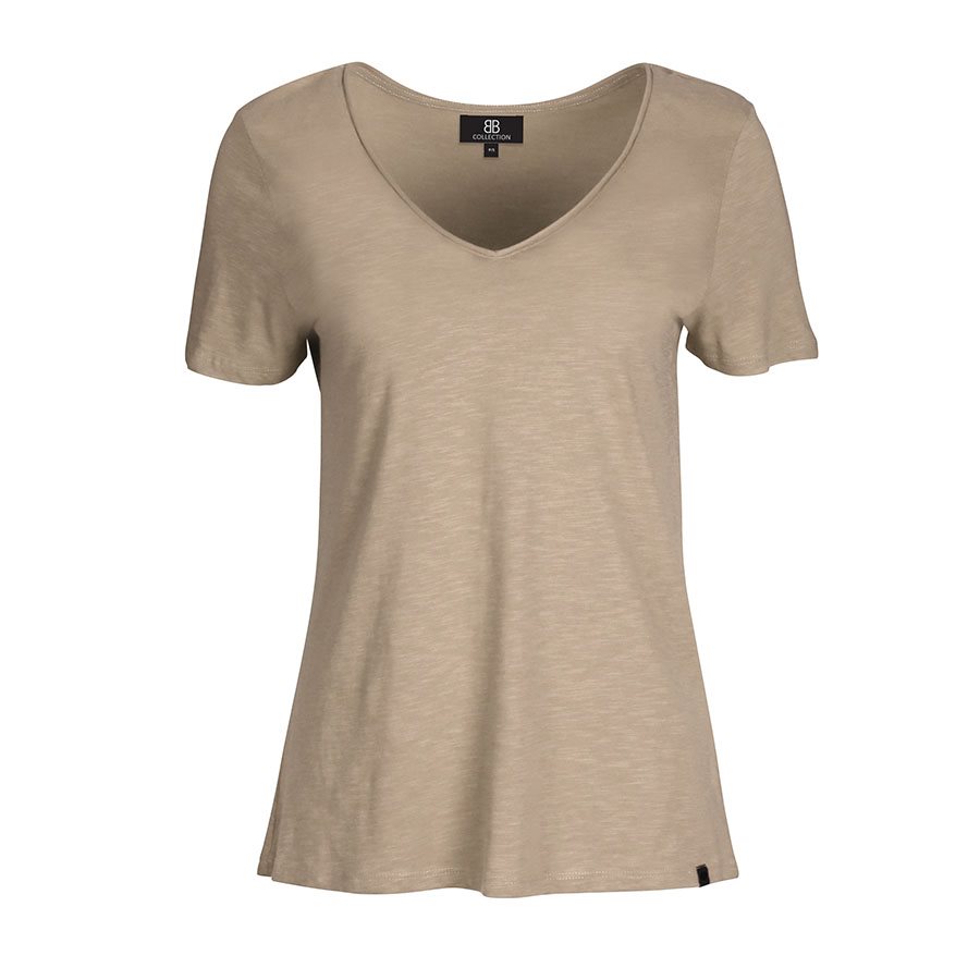 BB WOMEN T-SHIRT BEIGE